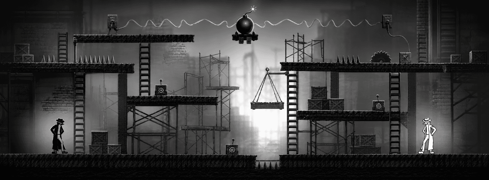 Noir VS game jam project gameplay
